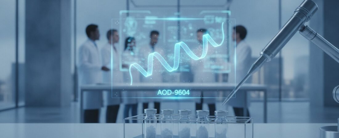 AOD-9604 Peptide: Structural Analysis and Laboratory Research Specifications